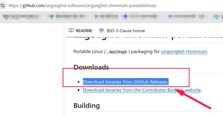 ttps://github.com/ungoogled-software/ungoogled-chromium-portablelinux/